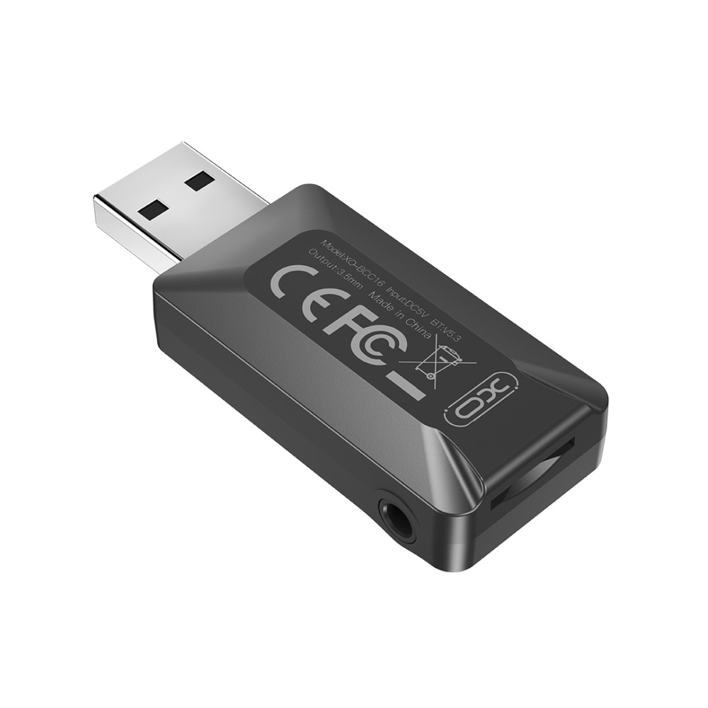 Bluetooth receiving XO BCC16 Support FM + TF Card (Чорний)