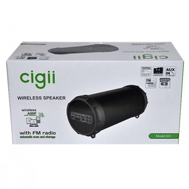 Bluetooth Speaker Cigii S41 Black