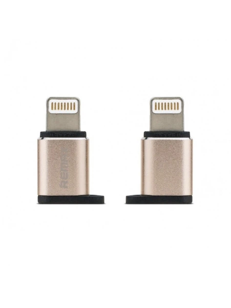 Adapter Remax (OR) RA-USB2 iPhone 6 -> microUSB Gold