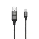 USB Cable Remax (OR) EL Data RC-130i (Luminous Ultimate) iPhone 8 Black 1m