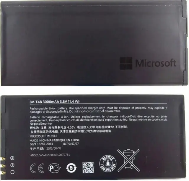 Акумулятор   Nokia BV-T4B (Microsoft Lumia 640 XL) 