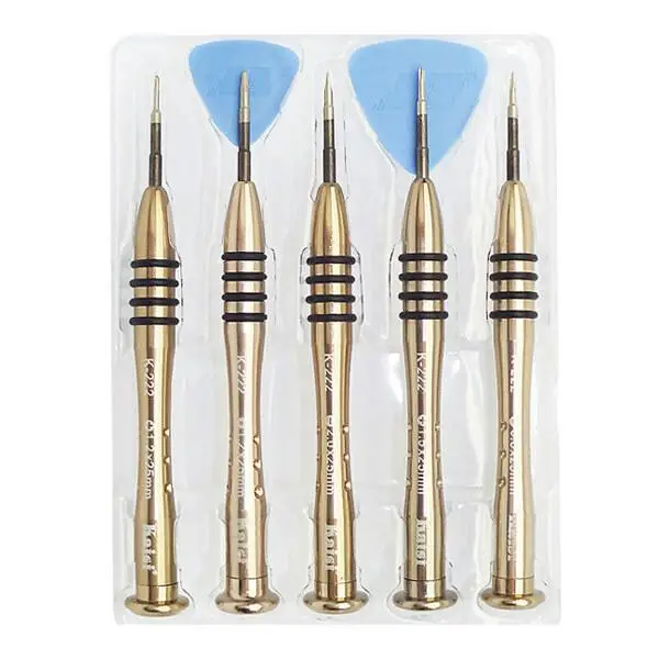 Kaisi K-5222 tool set (screwdrivers: *0.8, *1.2, +1.2, +1.5, -2.0; 2