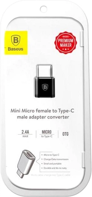 Adapter Baseus Type-C -> MicroUSB (CAMOTG-01)