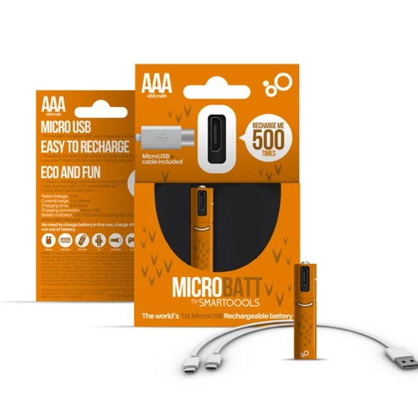Акумуляторні батареї Smartoools AAA 450 mah 2 pcs