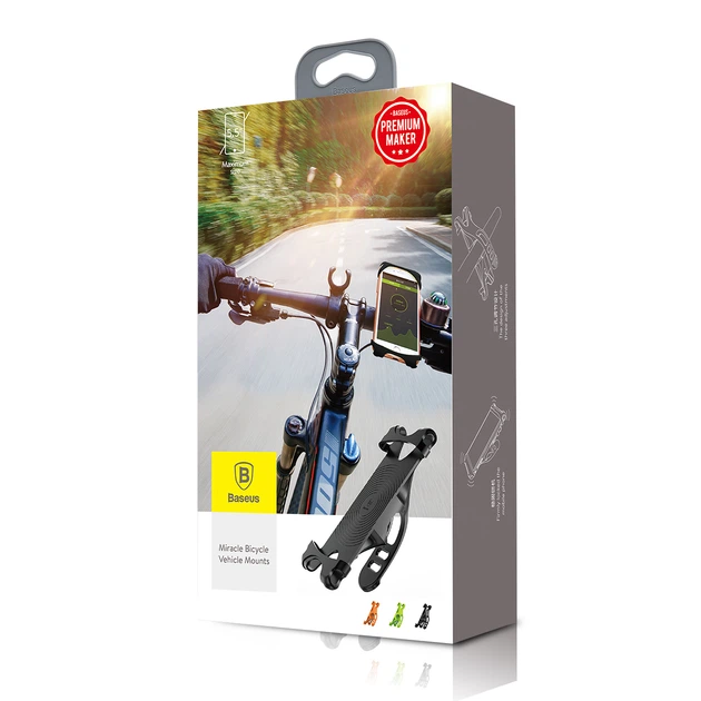 BASEUS bicycle holder Miracle bicycle vehicle mounts black
