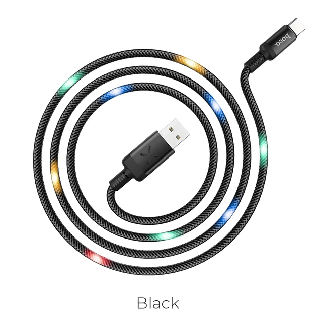 Кабель Hoco U63 Spirit Micro (1.2m) (black)
