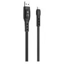USB Cable Hoco S6 Sentinel iPhone 8 Black 1m (with display)
