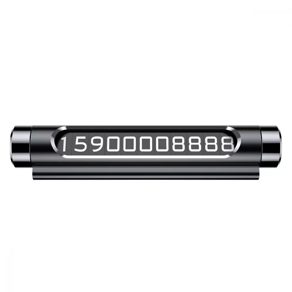 Baseus Temporary Parking Number Card (Black)