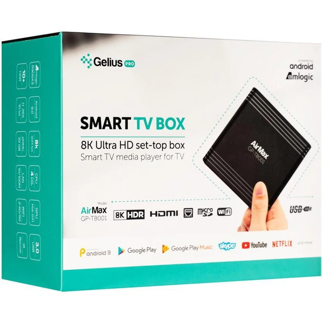 Gelius Pro Smart TV Box AirMax 4/32 GP-TB001