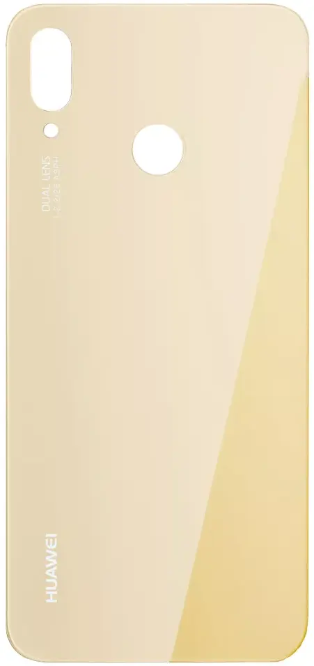 Huawei P20 Lite Gold back cover