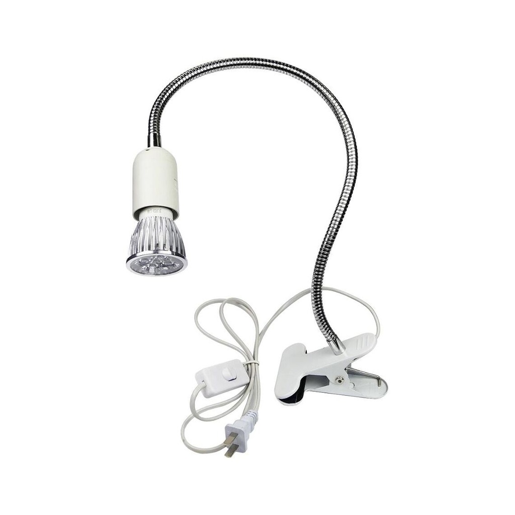 21320 LED lamp on a flexible leg with a clamp AD-018 (5W, 220V, 5 LEDs)