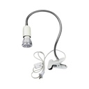 21320 LED lamp on a flexible leg with a clamp AD-018 (5W, 220V, 5 LEDs)