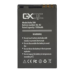 BL-4U Battery for Nokia Asha 306/3120 Classic/5330/5730/6216 Classic/6600 Slide/8800 Arte AAAA