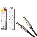 Cable 3.5"-3.5" 1m Baseus M30 Yiven Silver/Black