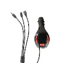 FM Modulator Optima FM-06 (Bluetooth, MicroSD, USB, Кабель-трійник Aux, MicroUSB, Nokia 2mm)