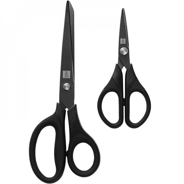 Xiaomi (or) Heat-Plated Titanium Stenium Scissors Combination Black (Scissors)