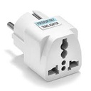 EURO universal socket adapter (Asia/UK/US/AU) (white)