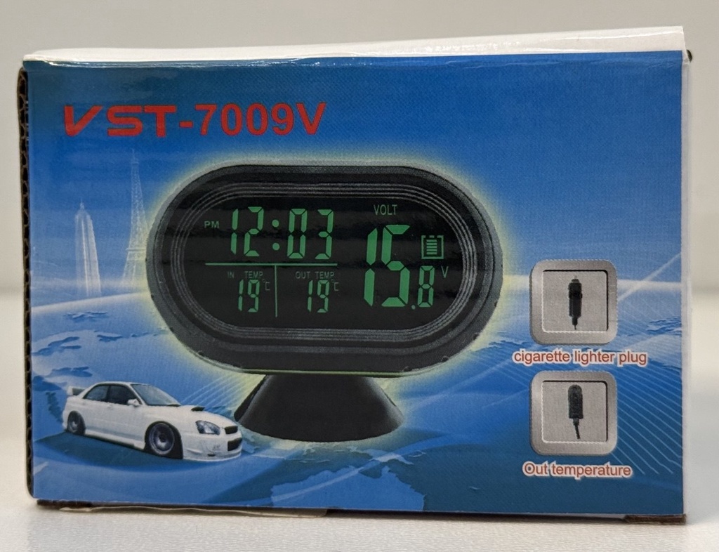 Car clock VST 7009V