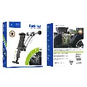 Автоутримувач HOCO CA62 Handsome aluminum rear pillow in-car holder \ silver&black