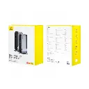 USB Hub Baseus Working Station Three-Screen Multifunctional Type-C (CAHUB-DG0G) Dark Gray