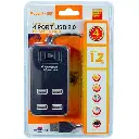 USB HUB P-1601 (4 USB2.0) Black