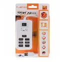 USB HUB P-1602 (7 USB2.0) White