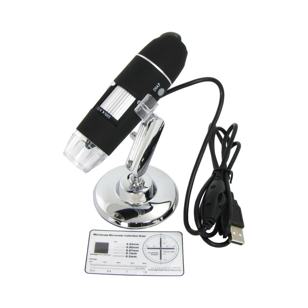 Цифровий мікроскоп MicroView 500x, оптичне збільшення до 500X