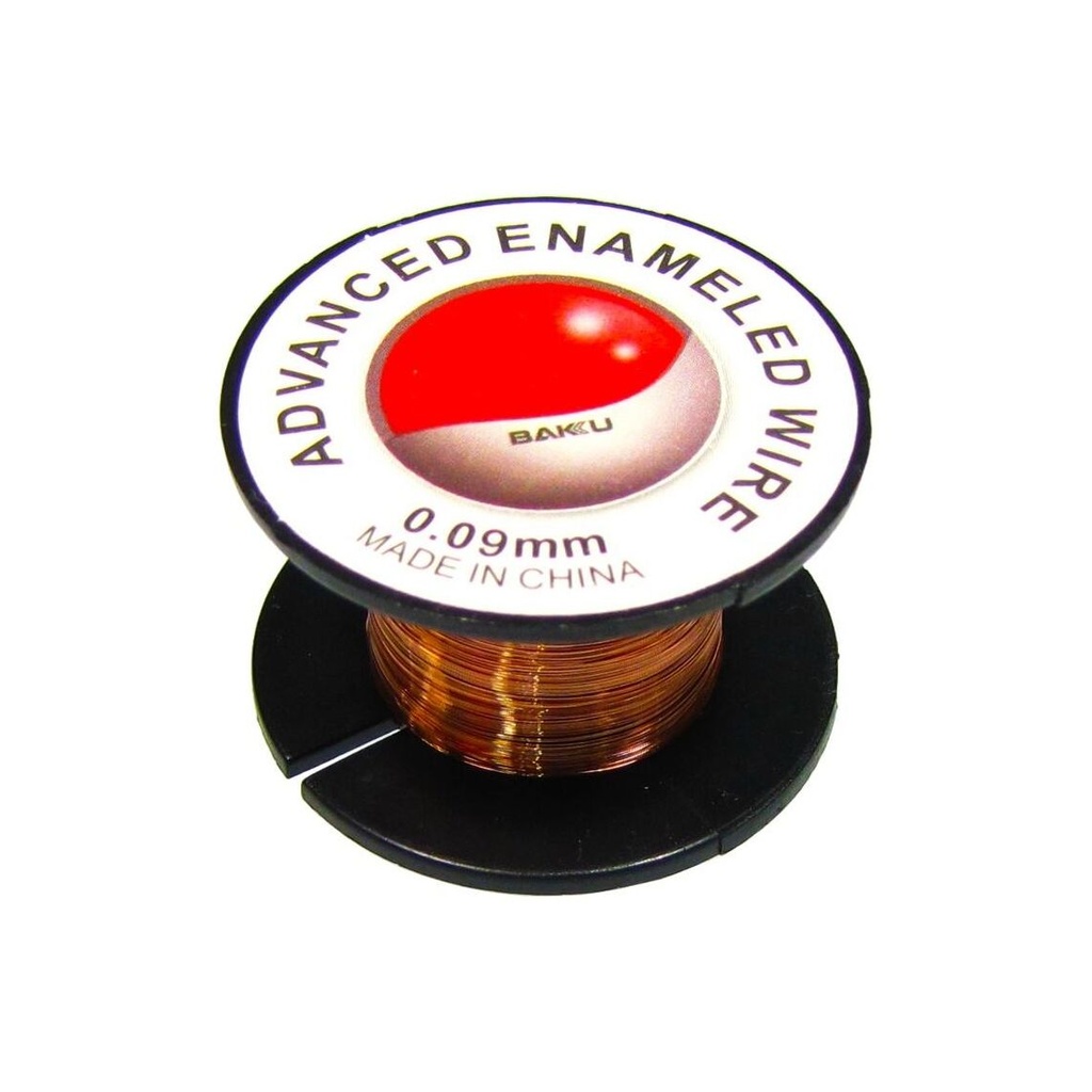 Дріт у котушці BAKU BK-015 (для монтажу перемичок, D=0.09 mm, L=50 m)
