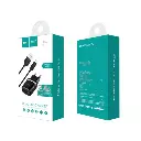 Зарядний пристрій Hoco C12 2 USB 2.4A Micro чорний
