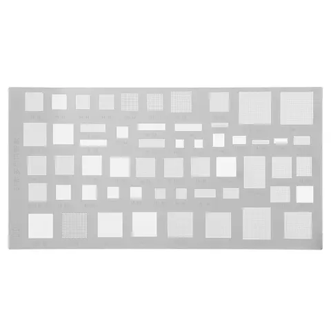 Universal BGA stencil (55in1)