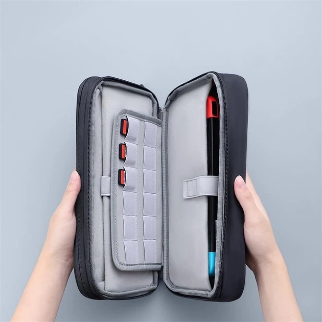 Bag Baseus Track Series Switch Storage Bag / Dark gray