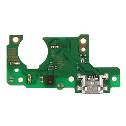 Charging connector for Nokia 5.1 on a board with microphone and components