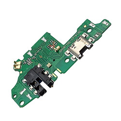 Charging connector for Huawei P Smart (2019) on a board with microphone and components