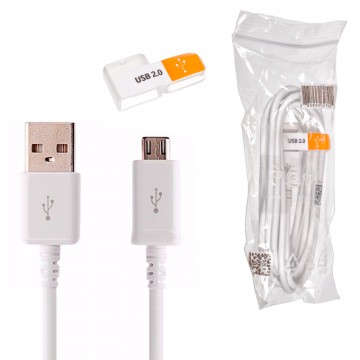 USB cable Samsung Micro USB original 2.0 (1500mm) (technical packaging)