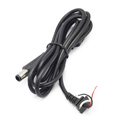 Кабель для ЗУ ноутбука Toshiba 6.3*3.0mm+пін+феритовий фільтр+стяжка 