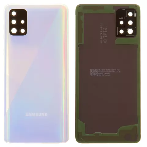 Back cover for Samsung A515F/DS Galaxy A51, white