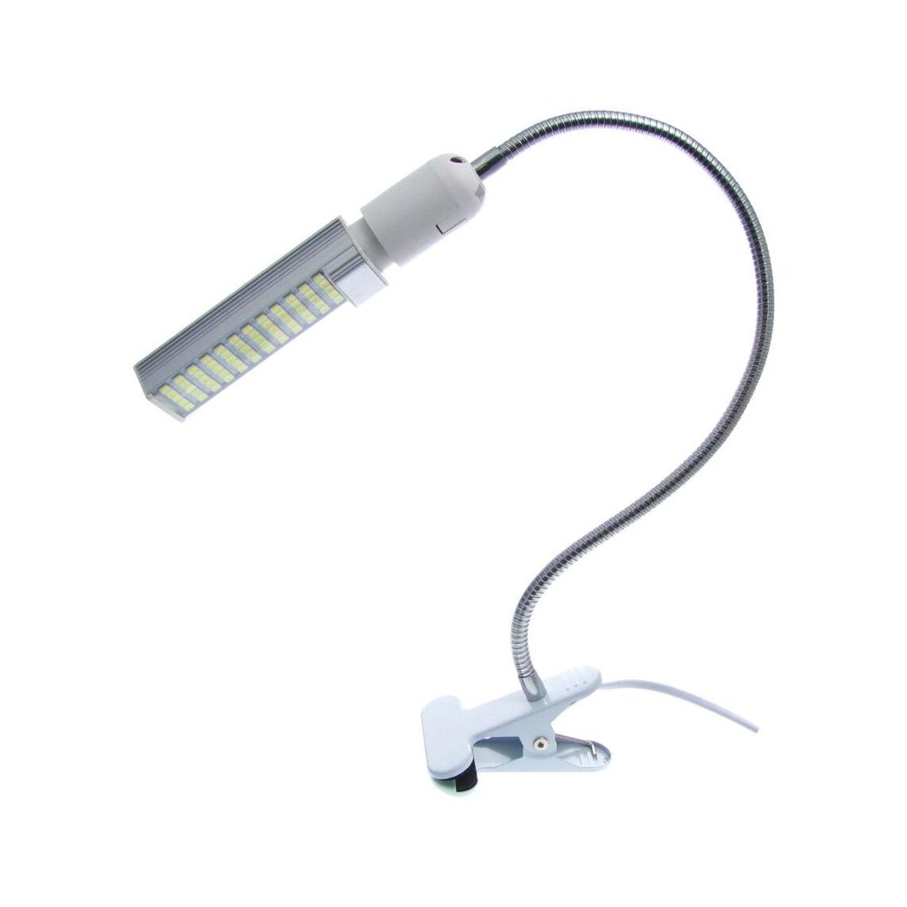 Лампа світлодіодна на гнучкій нозі із затискачем AD-017 (12W, 220V, 60 світлодіодів)