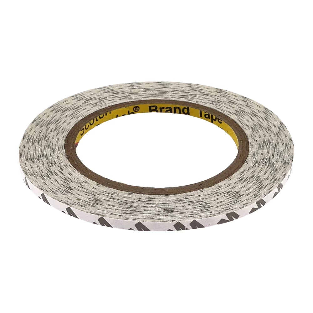 Double-sided tape 3M white 5mm x 25m