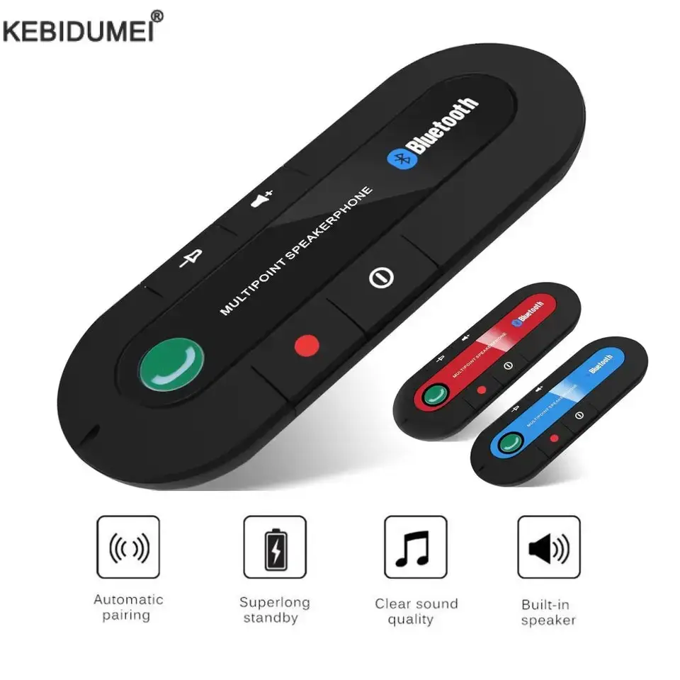 Car wireless speaker Bluetooth Hands Free kit HB 505-BT (Standard)