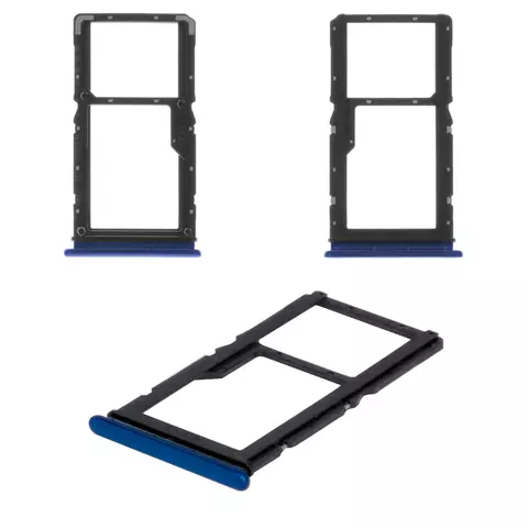 holder sim card Xiaomi Redmi Note 7 blue