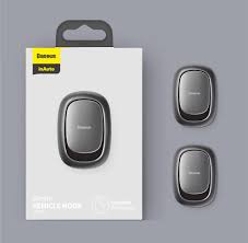 Car hanger Baseus Beetle Vehicle Hook (ACGGJK-0G) Dark Grey