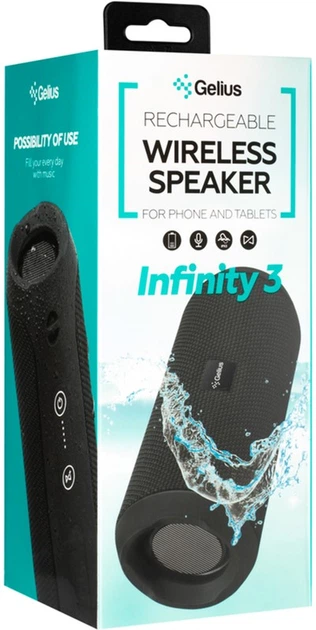 Bluetooth Speaker Gelius Pro Infinity 3 GP-BS510SE Black