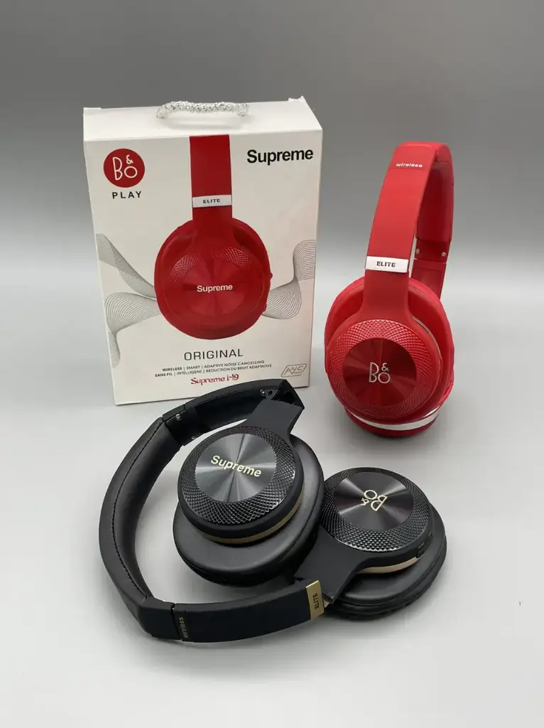 Stereo Bluetooth Headset Elite Sypreme Red