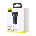 AZP Baseus Particular Digital Display PPS Dual Quick Charger 65W USB + Type-C (silver)