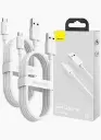 USB cable Baseus Simple Wisdom Micro USB 2.1A (1.5m) (2pcs/set)