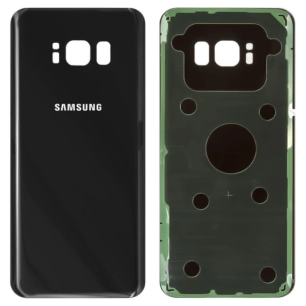 Задня панель корпусу Samsung G950F Galaxy S8, G950FD Galaxy S8, срібляста, 