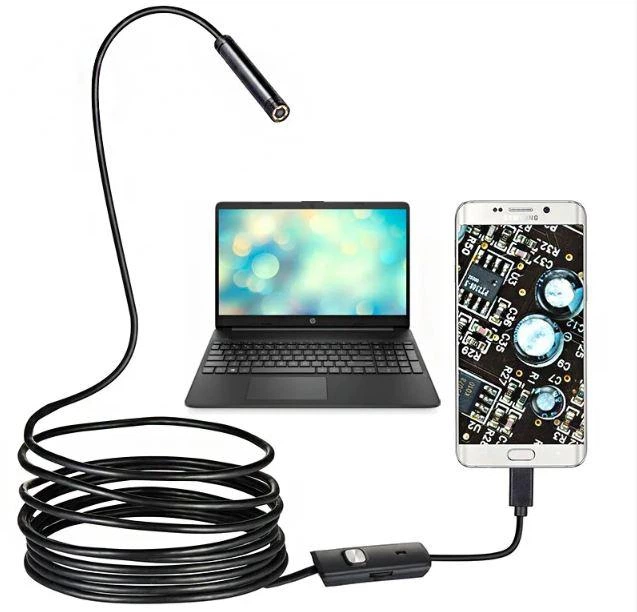 Endoscope mini camera for smartphone