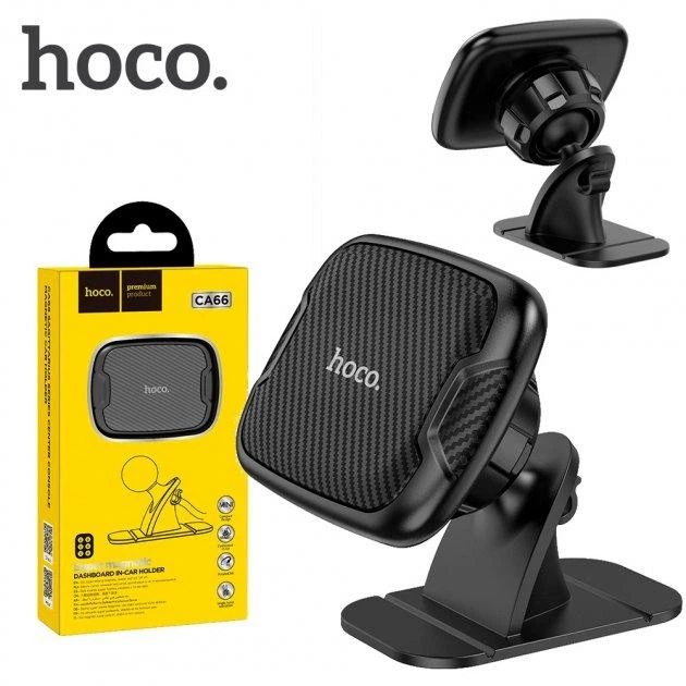 Magnetic holder HOCO CA66 (180pc) (black)