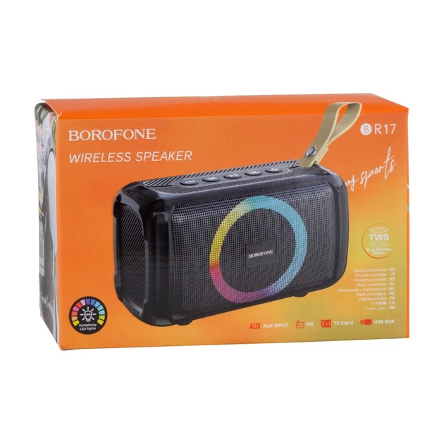 Column BOROFONE BR17 Cool Sports BT speaker/black