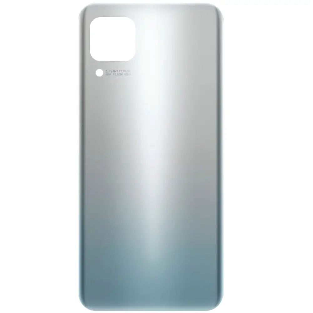 The back cover of Huawei P40 Lite is gray